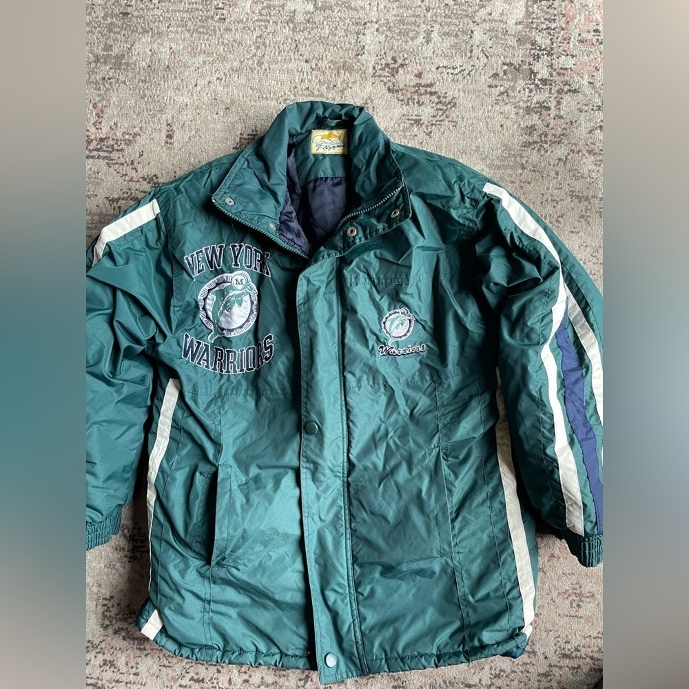Vintage New York Warriors Coat